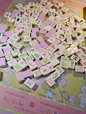 Lavender fields Mahjong Tiles Set - Brand: